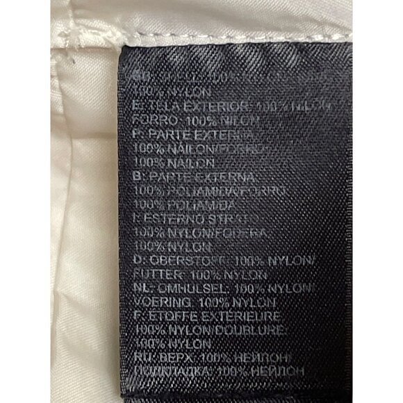 The North Face White Hyvent Hooded Outer Jacket Women's Size Large Pockets - Picture 9 of 10